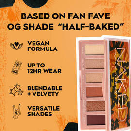 MINI PALETTE D’OMBRES A PAUPIERES NAKED HALF-BAKED