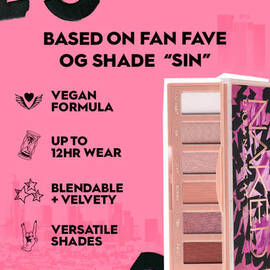 MINI PALETTE D’OMBRES A PAUPIERES NAKED SIN