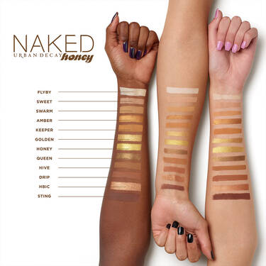 Palette d’ombres à paupières Naked Honey 2